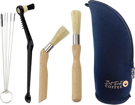 Buy Coffee Grinder Cleaning Brush Set - Espresso Cleaning Kit To Clean ...