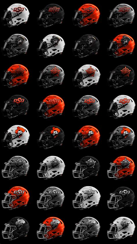 Oklahoma State Helmets on Behance