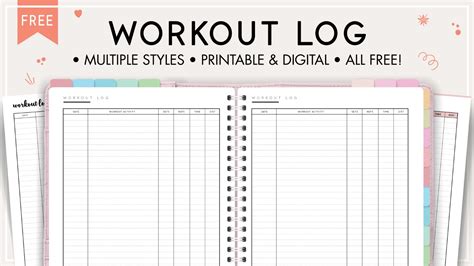 Free Printable Weight Training Log Sheet | EOUA Blog