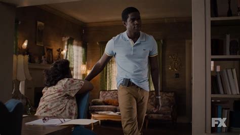 Lacoste Blue Shirt Worn By Damson Idris As Franklin Saint In Snowfall ...