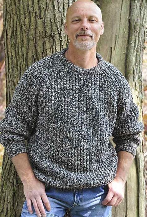 Knitting Patterns Men's Fisherman Sweater - Mikes Nature