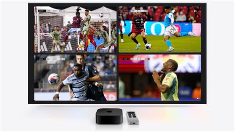 Apple TV 4K Adds Multiview Mode for Sports, Up to 4 Games at Once