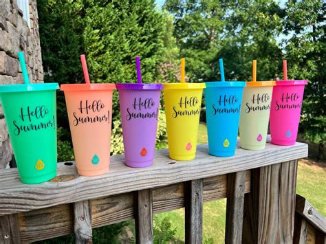 Color Changing Cups Custom Color Changing Cups - Etsy | Custom cups, Diy cups, Custom color