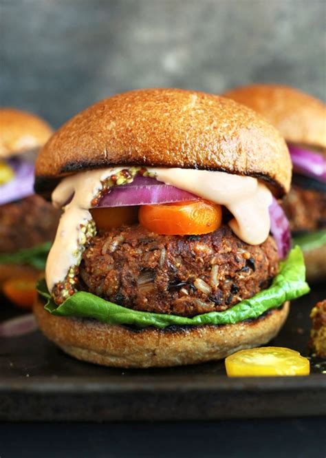 Grillable Veggie Burger recipe | Chefthisup