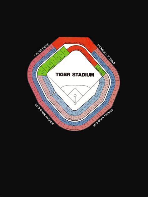 Seating diagram for Tiger Stadium - oggsync.com