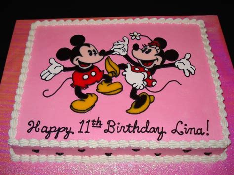 Mickey and Minnie Birthday Cake | Flickr - Photo Sharing!