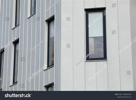 Architecture Detail Facade Design Building Metal Stock Photo 2246842051 ...