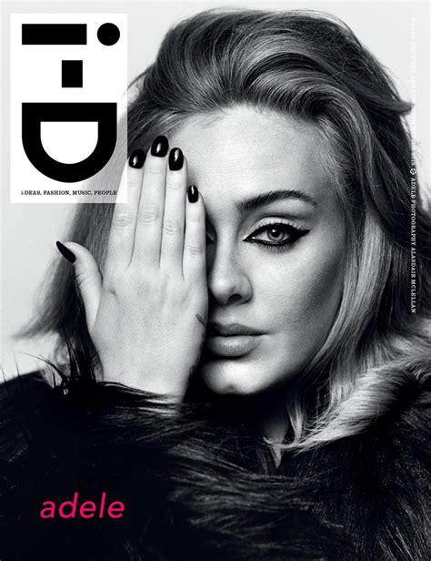 Adele '25' Album Cover & i-D Magazine Cover