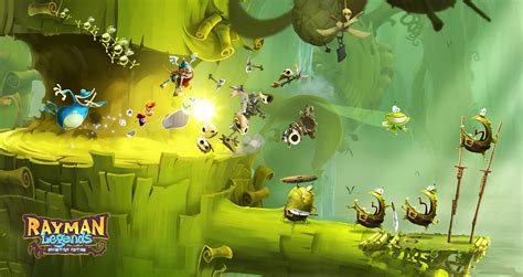 Rayman Legends Definitive Edition - 4-players wirelessly, new Kung Foot ...