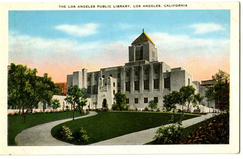 A Brief History of the Los Angeles Central Library | Central library, Los angeles, Los angeles ...