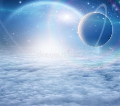 Atmosphere And Planets Stock Image - Image: 23781651