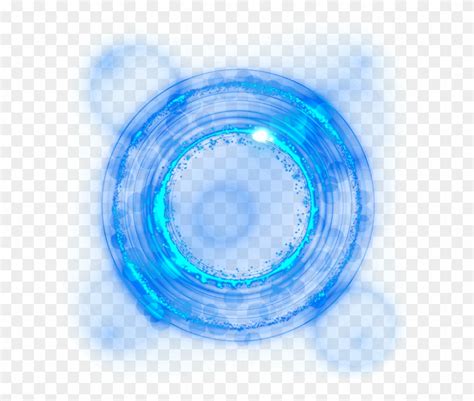 Blue Light Ring Effect Free Png Hq Clipart - Blue Light Background Png ...