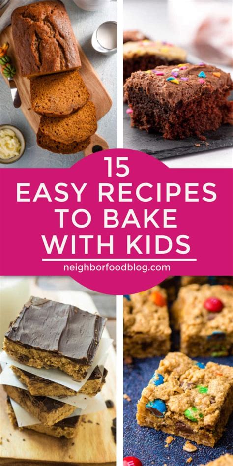 Easy Baking Recipes for Kids - NeighborFood