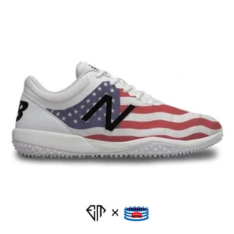 "Stars N' Stripes" New Balance 4040v5 Turf Shoes – Stadium Custom Kicks