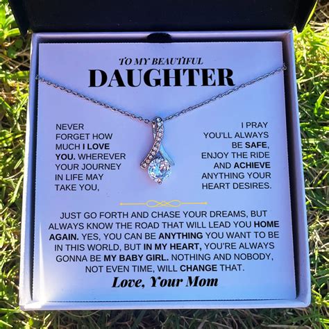 To My Beautiful Daughter - Love Knot Gift Set - From Mom - SS224 – Sugar Spring Co