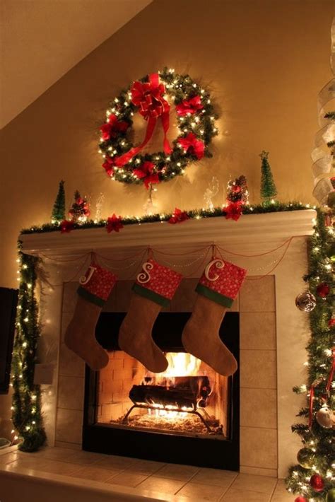 Christmas Fireplace Pictures, Photos, and Images for Facebook, Tumblr, Pinterest, and Twitter