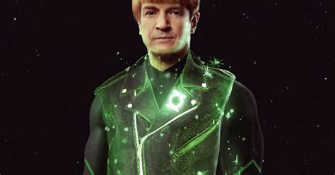 Fan Art Imagines Nathan Fillion’s Green Lantern - Complete With Classic ...