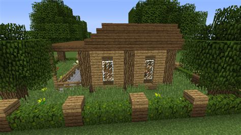 Small Wooden House Minecraft | Small Wood House Minecraft Project Minecraft Houses, Minecraft ...