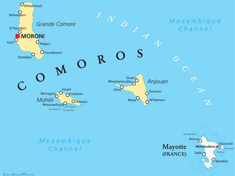 What is the Capital of Comoros? | Mappr