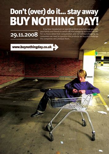 Buy Nothing Day poster | We were given this brief in Middles… | Flickr