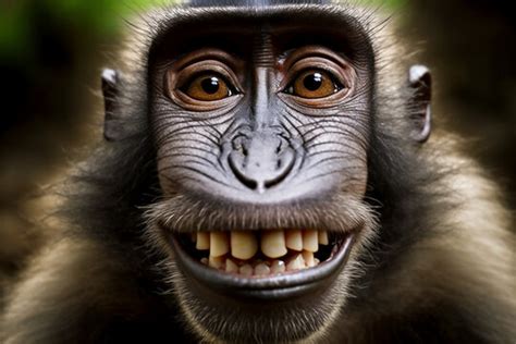 Monkey Smiling Meme