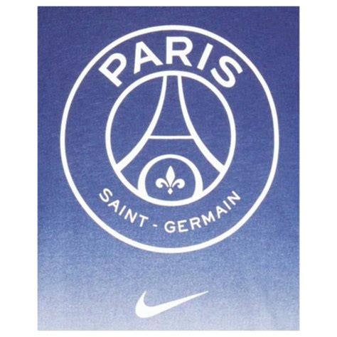 2023-2024 PSG Crest Tee (Navy) [FJ1709-100] - Uksoccershop