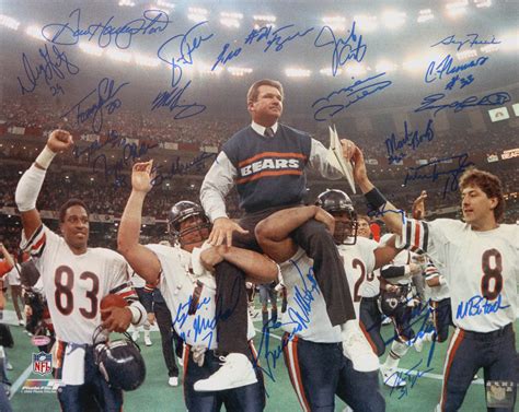 1985 Bears Super Bowl XX 16x20 Photo Team-Signed by (23) With Mike Ditka, Mike Singletary ...