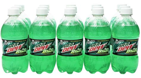 15-Pack of Mountain Dew Baja Blast 16oz Bottles Only $8 - Just 53¢ Each!