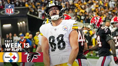 HIGHLIGHTS: Steelers highlights from Week 13 win over Falcons ...