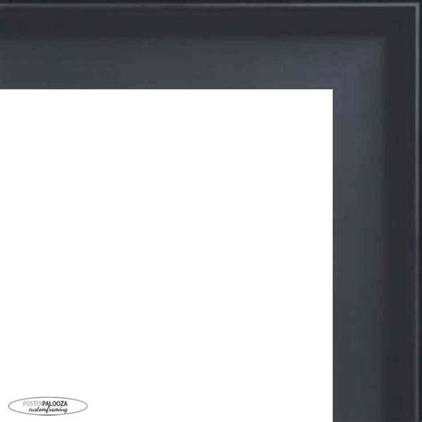 8x10 Contemporary Black Complete Wood Picture Frame with UV Acrylic, Foam Board Backing ...