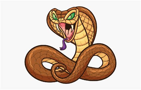 Cartoon Cobra Snakes , Free Transparent Clipart - ClipartKey