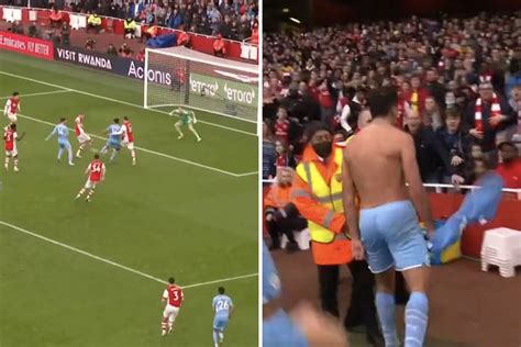 (Video) Rodri scores injury-time winner for Man City against Arsenal