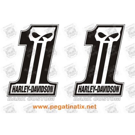 Stickers decals motorcycle HARLEY DARK CUSTOM