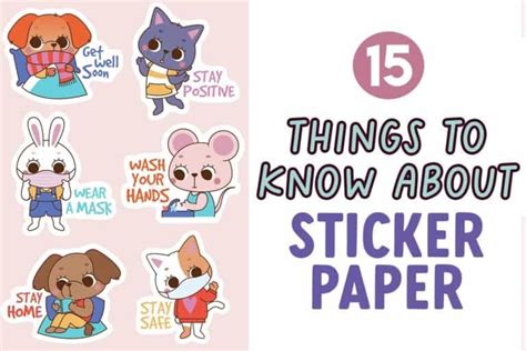 Sticker Paper: 15 things you need to know - Draw Cartoon Style!