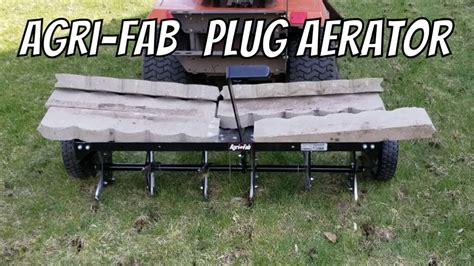 Agri Fab Aerator - Plug Aerator Unboxing and Assembly - YouTube