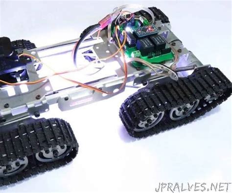 RC Tracked Robot Using Arduino Step by Step - jpralves.net