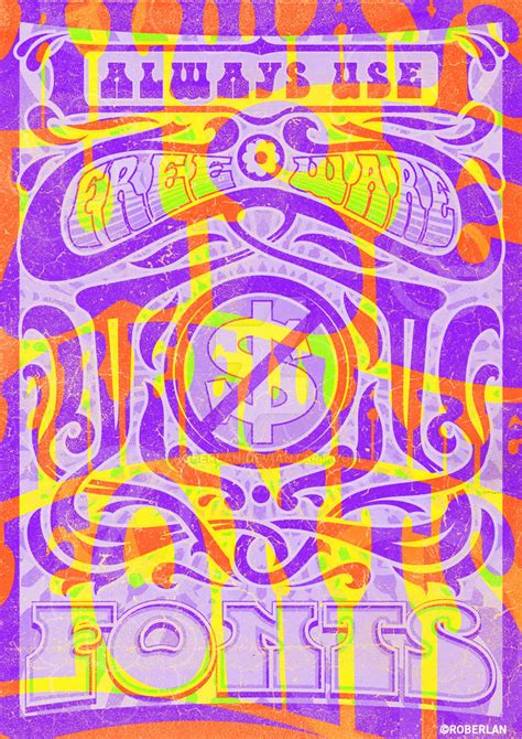 Psychedelic Fonts 2 by roberlan on DeviantArt