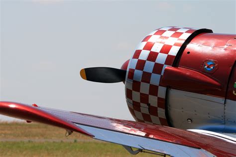 Chequered Cowling Of Harvard Engine Free Stock Photo - Public Domain Pictures