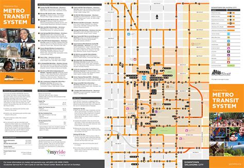 Oklahoma City Transit System Map on Behance