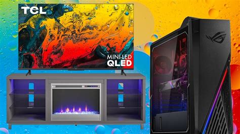 Daily Deals: TCL 6-Series 4K Mini LED Gaming TVs, Illuminated Fireplace ...