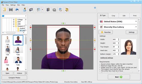 DV Lottery Photo Tool | How to Edit Photo for DV Lottery 2022