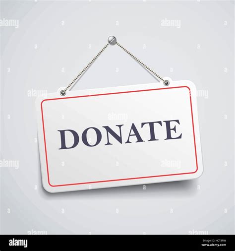 Donate here sign hi-res stock photography and images - Alamy