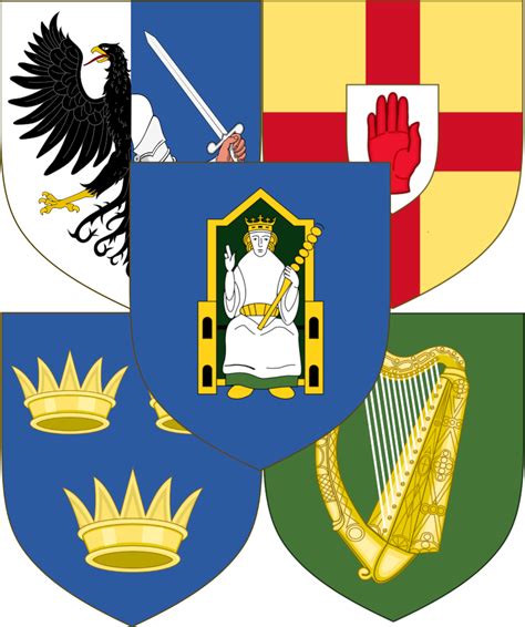 5 Provinces of Ireland Arms Request : r/LeftistHeraldry