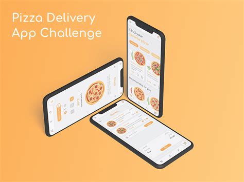 Pizza Delivery App Challenge on Behance