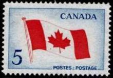 Canada 1965 Canadian Flag - Stamps of the World