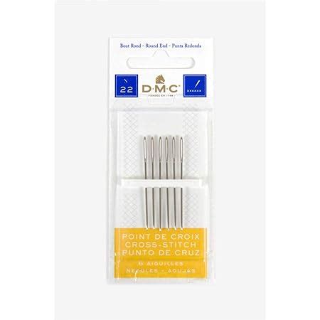 Size 24 Cross Stitch Needles(6) : Amazon.co.uk: Home & Kitchen