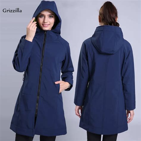 Grizzilla Women Winter Jacket Medium Long Windproof Outdoor Hiking ...