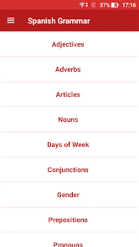 Spanish Grammar Offline APK for Android - Download