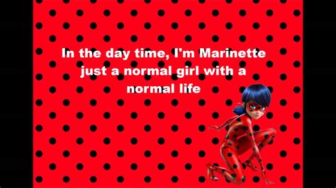 Miraculous Ladybug Opening Song Lyrics - Margaret Wiegel