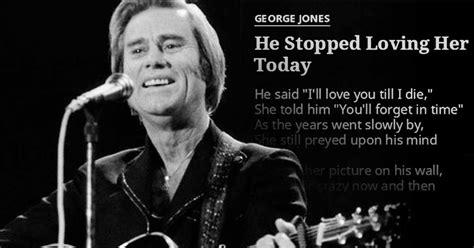 George Jones' "He Stopped Loving Her Today:" the Greatest Song of All Time